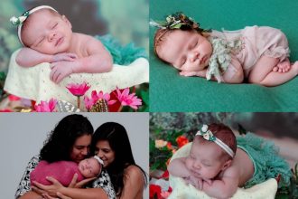 maternidade-eternizada:-casal-de-fotografas-que-faz-ensaios-newborn-vive-emocao-de-registrar-crescimento-da-filha-mes-a-mes
