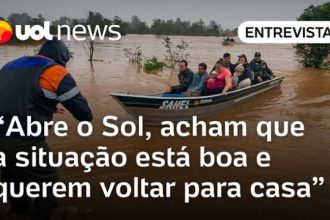 morador-de-rio-grande-(rs)-relata-tensao-entre-desabrigados:-‘nao-tem-ideia-do-que-nos-afeta’