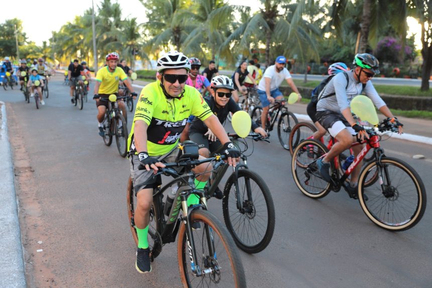 “sou-uma-historia-de-superacao”,-disse-ciclista-participante-do-6o-pedal-amarelo-de-araguaina