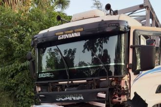 motorista-morre-apos-acidente-com-caminhao-na-br-153