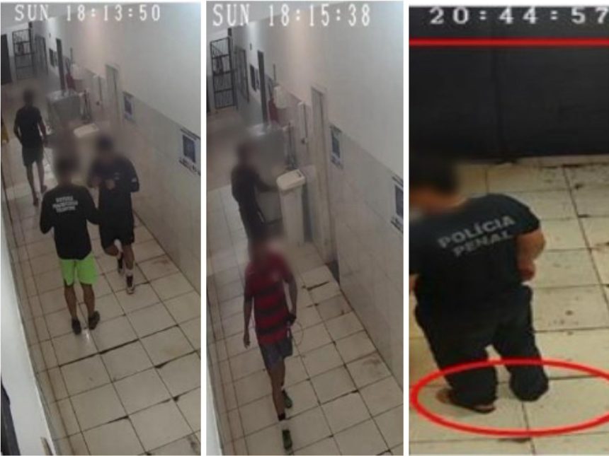 policiais-penais-usavam-camisetas-de-time-e-chuteira-na-noite-em-que-briner-passou-mal-dentro-de-presidio,-diz-defesa