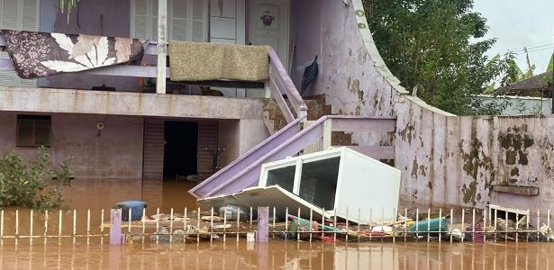 ‘mais-uma-vez-a-agua-alagou-minha-casa’,-lamenta-moradora-de-cidade-gaucha