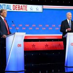 trump-pressiona-biden-em-debate-tenso-e-critica-imigracao,-guerras-e-gestao-da-pandemia-de-biden