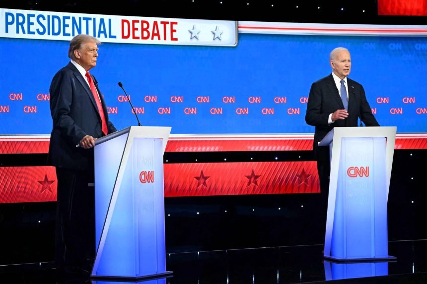 trump-pressiona-biden-em-debate-tenso-e-critica-imigracao,-guerras-e-gestao-da-pandemia-de-biden