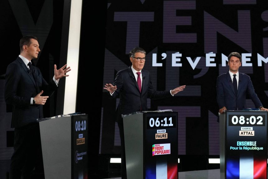 debate-entre-‘novinhos’-na-franca-contrasta-com-biden-e-trump-nos-eua
