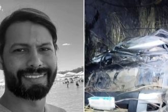 gerente-de-negocios-morre-apos-carro-capotar-e-sair-da-pista-na-br-242