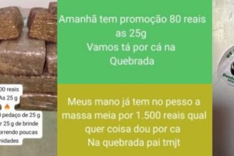 suspeitos-sao-presos-apos-anunciar-promocao-de-drogas-em-grupos-de-mensagens:-‘venha-correndo,-poucas-unidades’