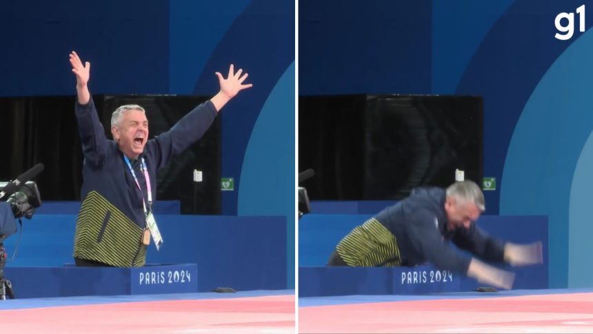 comemoracao-de-tecnico-de-willian-lima,-medalha-de-prata-no-judo,-viraliza-nas-redes-sociais:-‘foi-escandalosa?’,-brinca-kiko-pereira