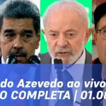 reinaldo-azevedo:-maduro-quer-falar-com-lula-sobre-venezuela;-ato-de-milei,-trump-x-kamala-01/08/24
