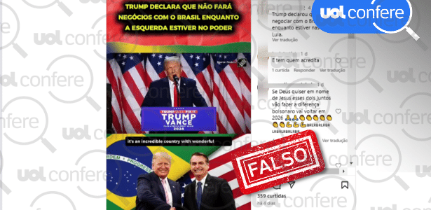 trump-nao-disse-que-negara-negocios-com-brasil;-legenda-de-video-e-falsa