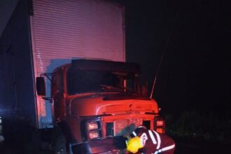 motociclista-morre-carbonizado-ao-bater-de-frente-com-caminhao-que-tentava-fazer-ultrapassagem-na-to-080,-diz-policia