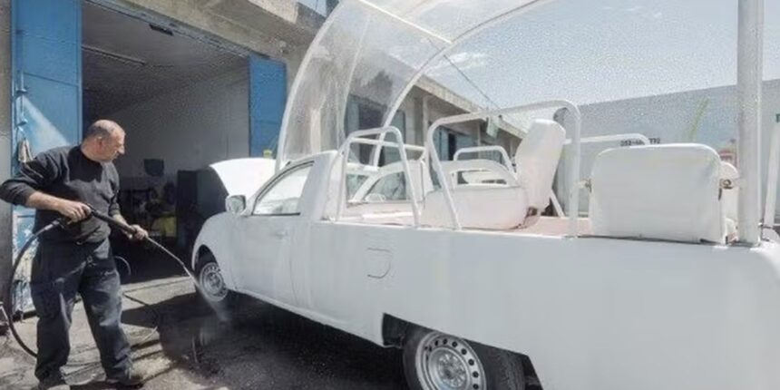 papamovel-sera-transformado-em-unidade-de-saude-para-criancas-em-gaza