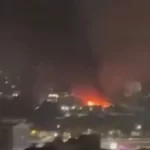 queda-de-balao-provoca-incendio-em-galpao-em-santo-andre;-video