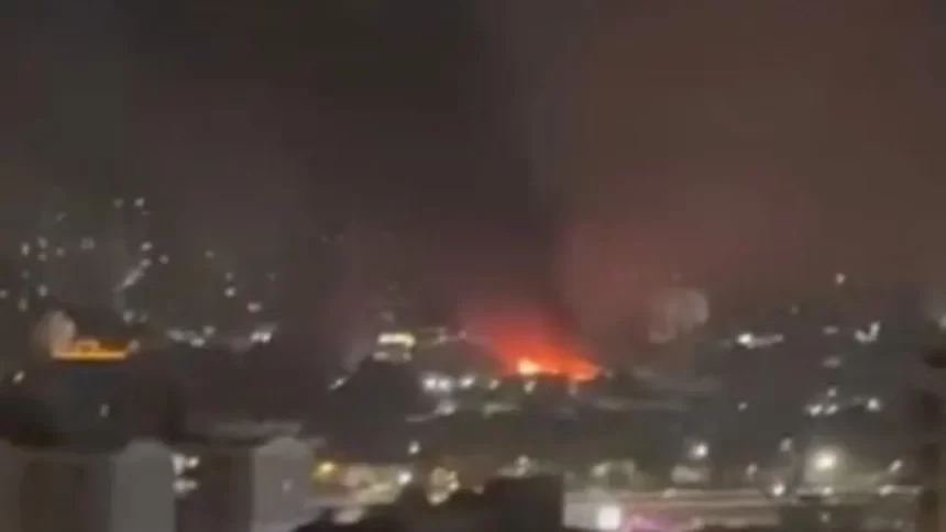 queda-de-balao-provoca-incendio-em-galpao-em-santo-andre;-video