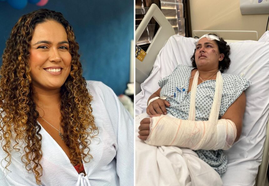 mulher-faz-cirurgia-de-reconstrucao-no-rosto-apos-ser-espancada-a-pauladas;-ex-marido-e-suspeito,-diz-pm