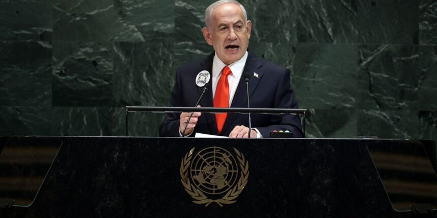 delegacoes-deixam-cadeiras-vazias-durante-discurso-de-netanyahu-na-onu