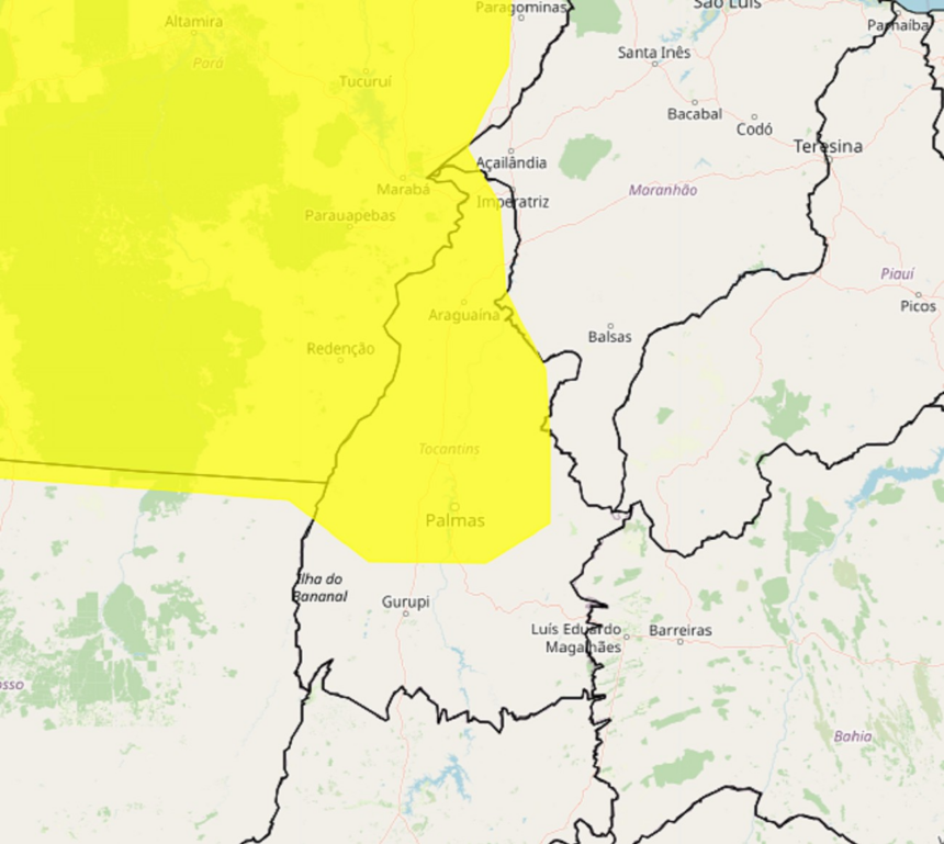 tocantins-tem-alerta-amarelo-para-chuvas-intensas;-veja-a-previsao