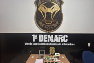 em-palmas,-policia-civil-prende-casal-por-trafico-e-apreende-drogas-e-arma-de-fogo