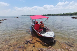 corpo-de-bombeiros-conclui-buscas-por-vitimas-de-naufragio-no-rio-tocantins,-em-sao-sebastiao