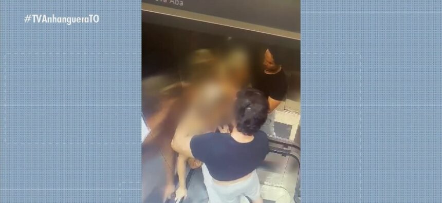 camera-registra-momento-em-que-suspeito-de-agressao-puxa-namorada-de-elevador-em-hotel-de-palmas