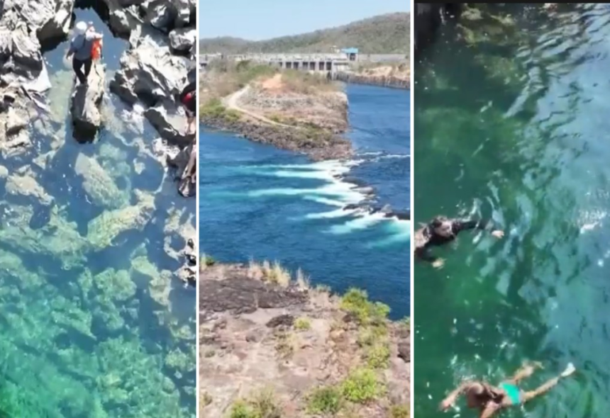 canion-com-aguas-cristalinas-no-tocantins-tem-atividade-turistica-proibida-por-lei;-entenda-perigos