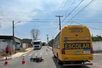 acidente-entre-moto-e-onibus-escolar-deixa-um-homem-morto-em-cruzamento-de-gurupi