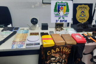 operacao-narke:-acao-conjunta-entre-policia-civil-e-pm-resulta-na-apreensao-de-mais-de-3,5-kg-de-cocaina-e-prisao-de-duas-pessoas-em-pedro-afonso