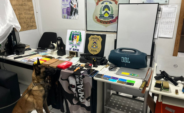 acao-conjunta-entre-pmto-e-policia-civil-desarticula-esquema-de-trafico-e-apreende-mais-de-3,6-kg-de-cocaina,-armas-e-municoes-em-pedro-afonso-e-santa-maria