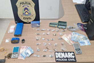 em-araguaina,-policia-civil-prende-quatro-pessoas-por-trafico-de-drogas-e-apreende-varias-porcoes-de-substancias-entorpecentes