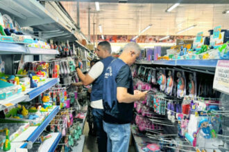 durante-operacao-natal-seguro,-agencia-de-metrologia-fiscaliza-mais-de-600-produtos-no-tocantins