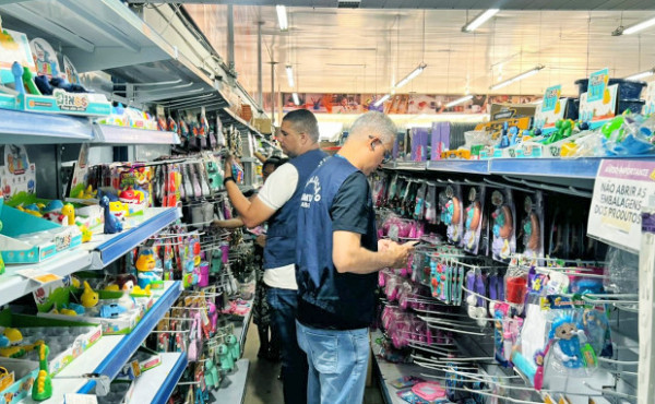 durante-operacao-natal-seguro,-agencia-de-metrologia-fiscaliza-mais-de-600-produtos-no-tocantins