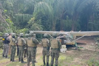 fab-intercepta-aeronave-da-venezuela-na-reserva-indigena-yanomami