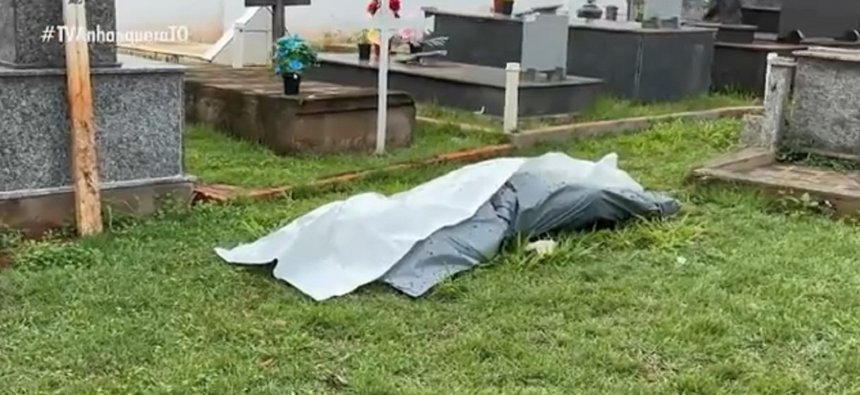 corpo-e-deixado-no-gramado-de-cemiterio-por-falta-de-necroterio-no-interior-do-tocantins