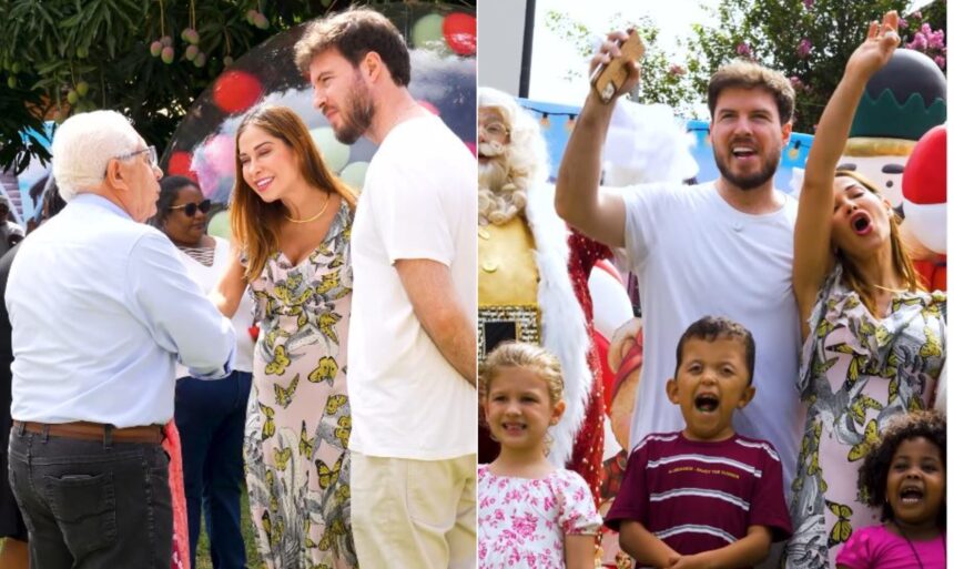 thiago-nigro-e-maira-cardi-celebram-2-meses-de-eloah-com-festa-em-instituicao-de-apoio-ao-cancer-infantil,-mas-sem-a-presenca-da-filha