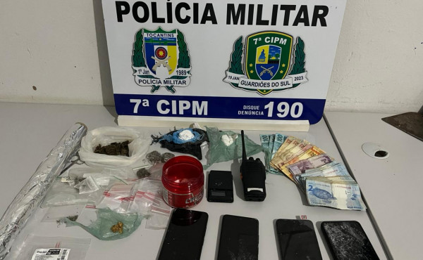 pmto-prende-homem-por-trafico-de-drogas-e-apreende-entorpecentes-em-araguacu