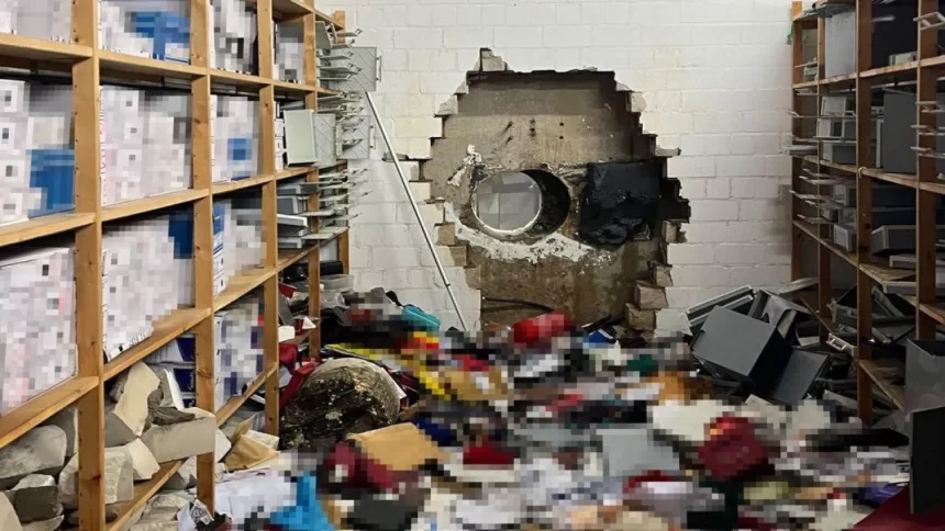 alemanha:-assaltantes-arrombam-cofres-de-banco-e-levam-r$-192-milhoes