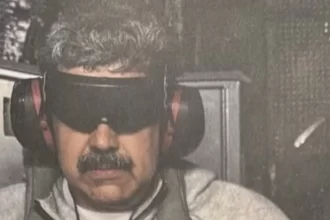 trump-divulga-foto-de-maduro-vendado-apos-captura