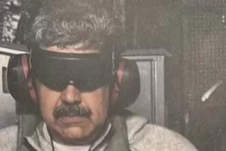 trump-divulga-foto-de-maduro-vendado-apos-captura