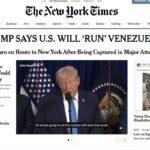 ataque-de-trump-a-venezuela-e-ilegal-e-imprudente,-diz-new-york-times