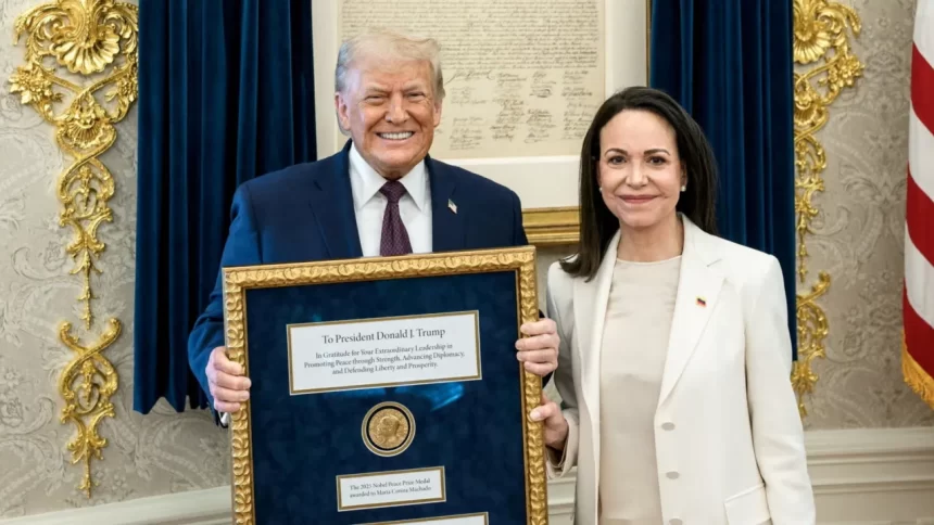 apos-encontro-com-trump,-maria-corina-afirma-que-sera-presidente-da-venezuela-‘na-hora-certa’