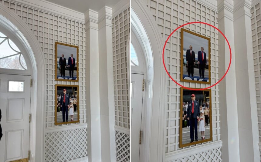 trump-decora-salao-da-casa-branca-com-foto-em-que-aparece-com-putin