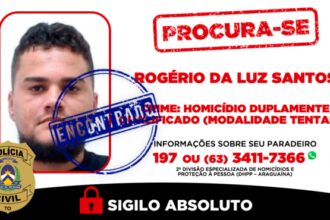 policia-civil-do-tocantins-cumpre-mandado-de-prisao-de-autor-de-tentativa-de-homicidio-em-araguaina