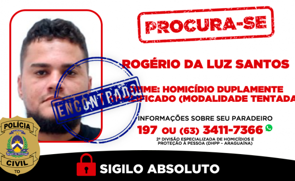 policia-civil-do-tocantins-cumpre-mandado-de-prisao-de-autor-de-tentativa-de-homicidio-em-araguaina