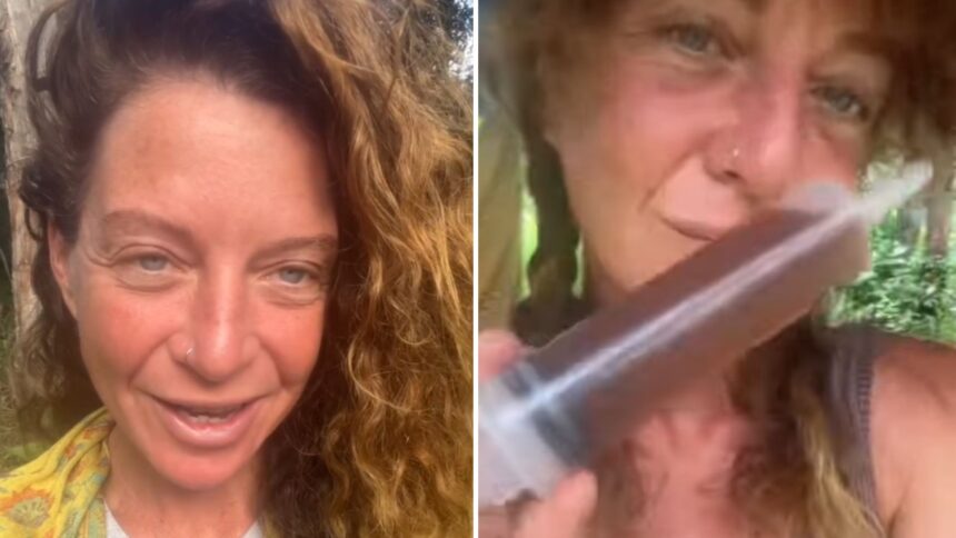 australiana-usa-a-propria-urina-em-tratamento-de-beleza-e-alega-melhoras-na-pele-e-no-intestino