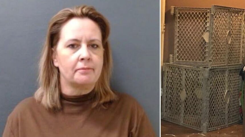 abuso-e-terror-no-texas:-mae-adotiva-espancava-e-mantinha-irmaos-presos-em-gaiolas