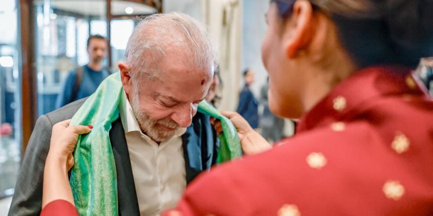 lula-chega-a india-e-primeiro-compromisso-e-cupula-sobre-ia