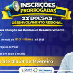 governo-do-tocantins-prorroga-inscricoes-para-edital-com-22-bolsas-em-ciencia,-tecnologia-e-inovacao