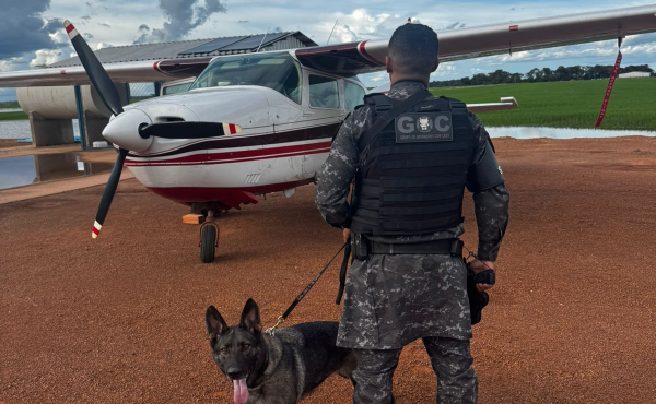 acao-integrada:-pmto-e-ficco-interceptam-aeronave-e-piloto-e-preso-por-trafico-internacional-em-duere