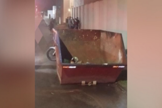 motociclista-morre-apos-bater-em-container-em-araguaina