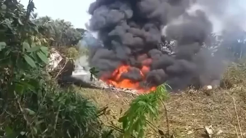 aviao-militar-cai-na-colombia;-mais-de-100-soldados-estavam-a-bordo